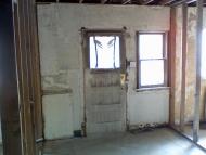 Smoke removal using soda blasting.